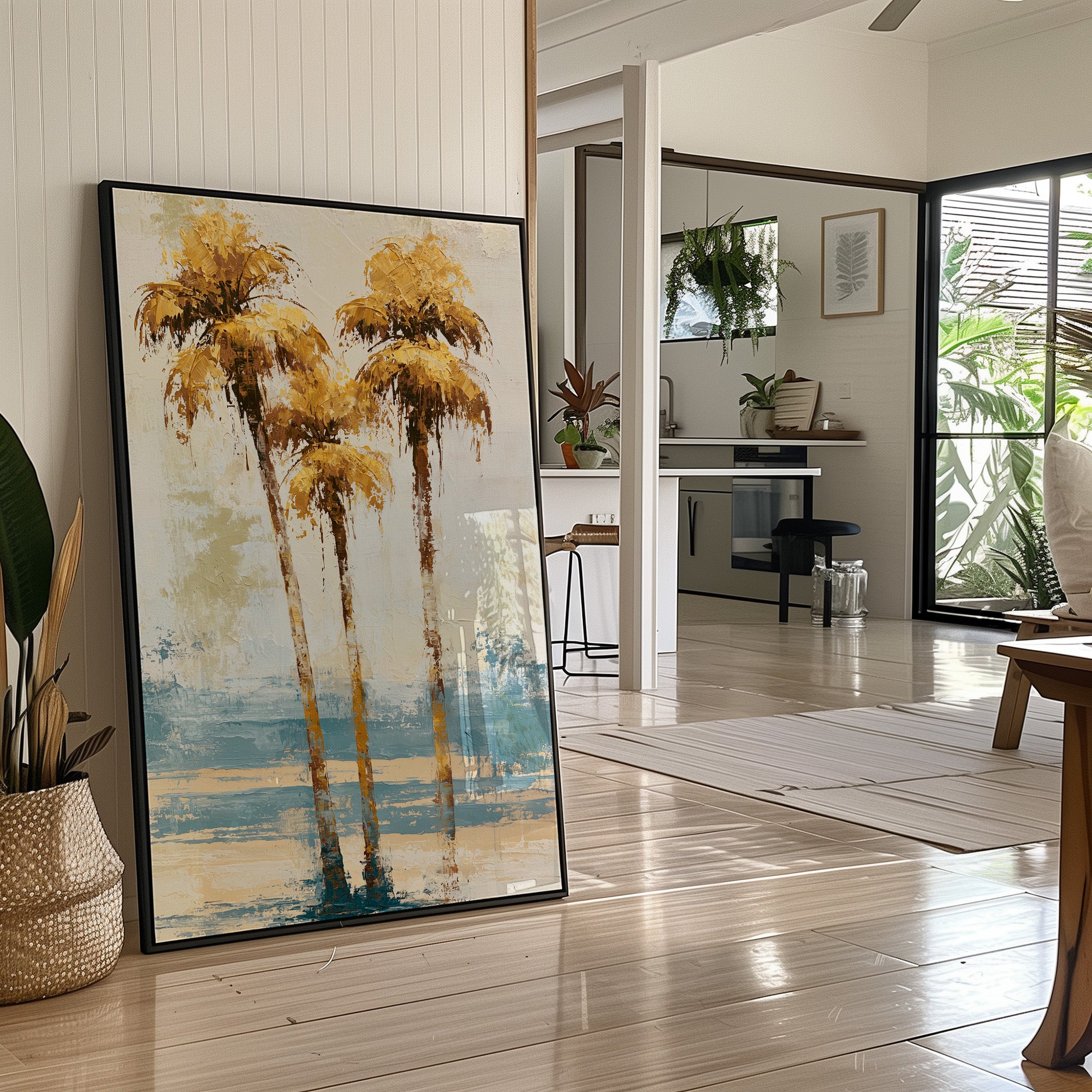 Gilded Palms, Coastal Hour