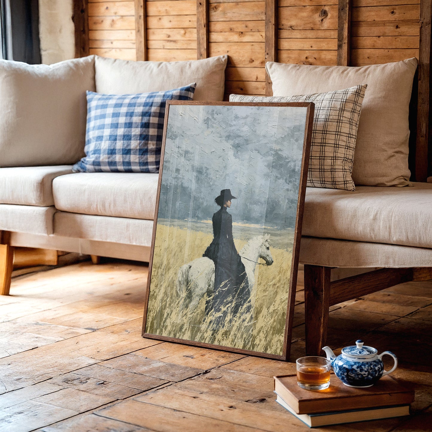 Wheat Field, Watching Back