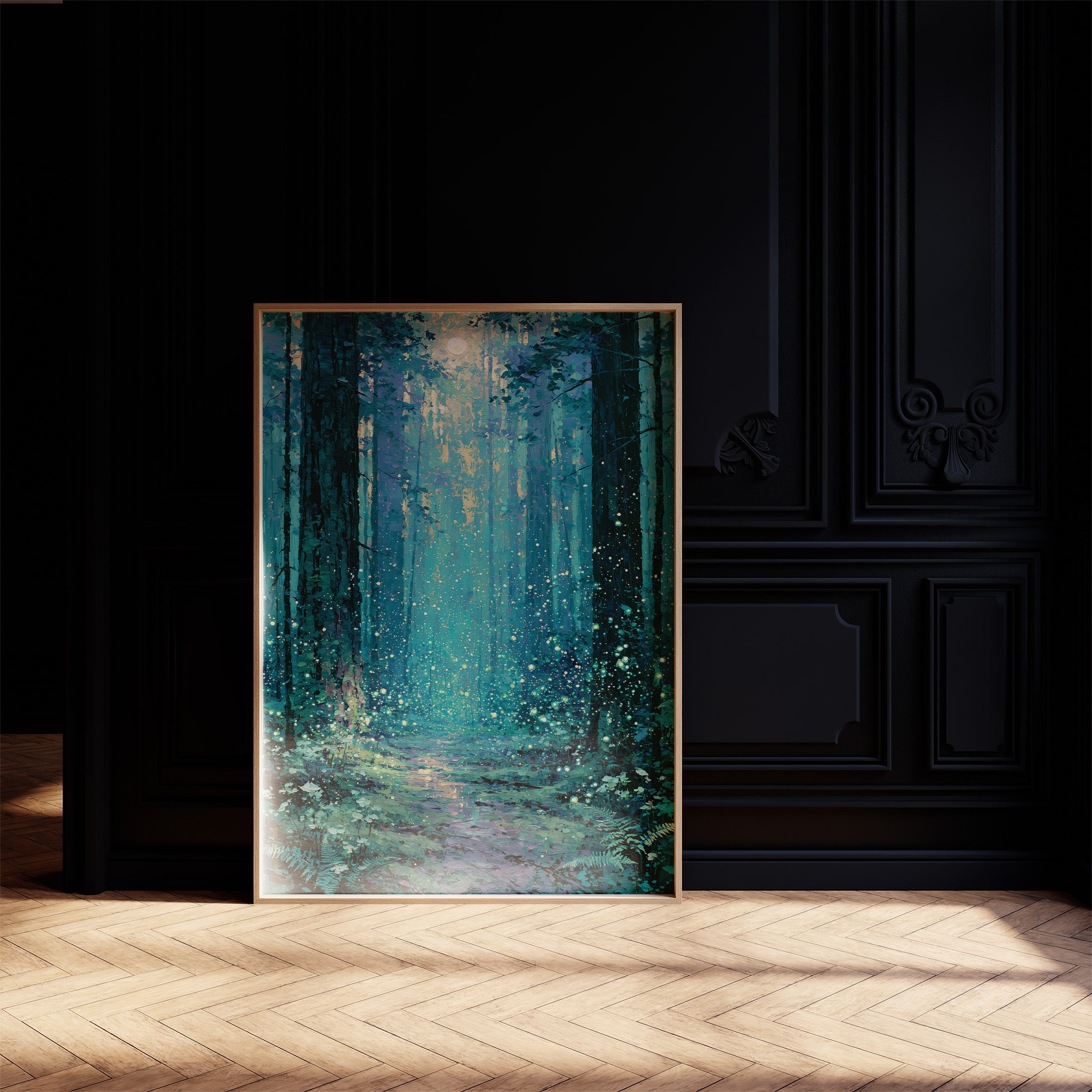Firefly Forest, Moonlit Path