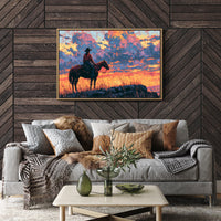 Rider on the Rimrock, Sundown
