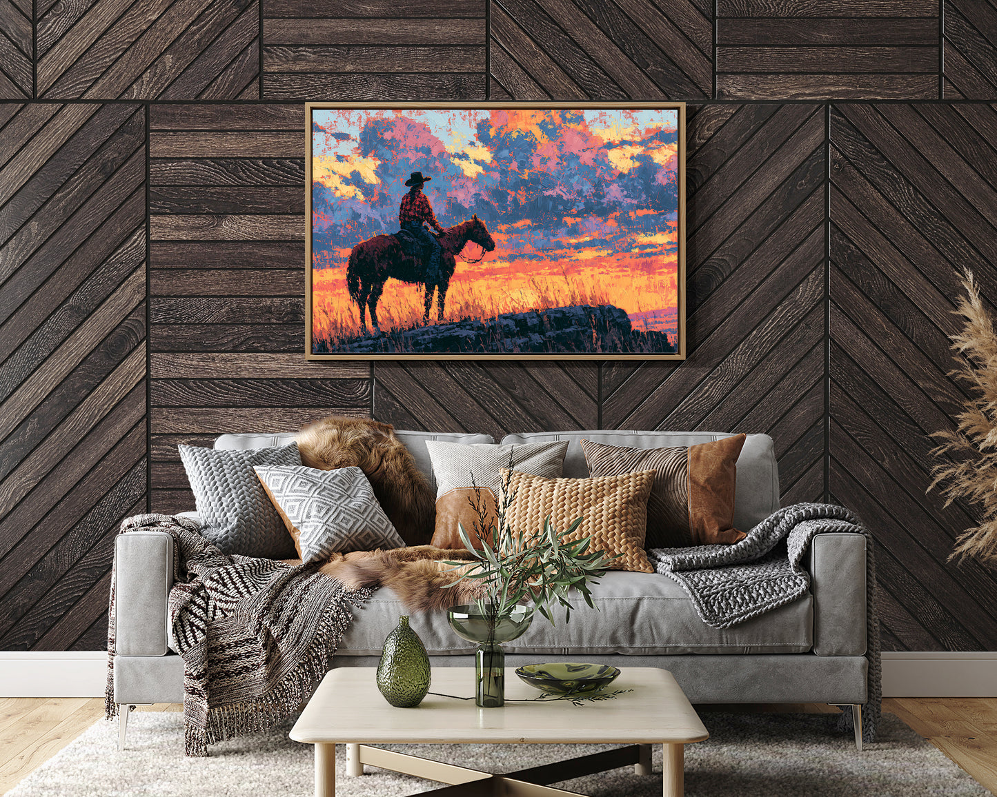 Rider on the Rimrock, Sundown
