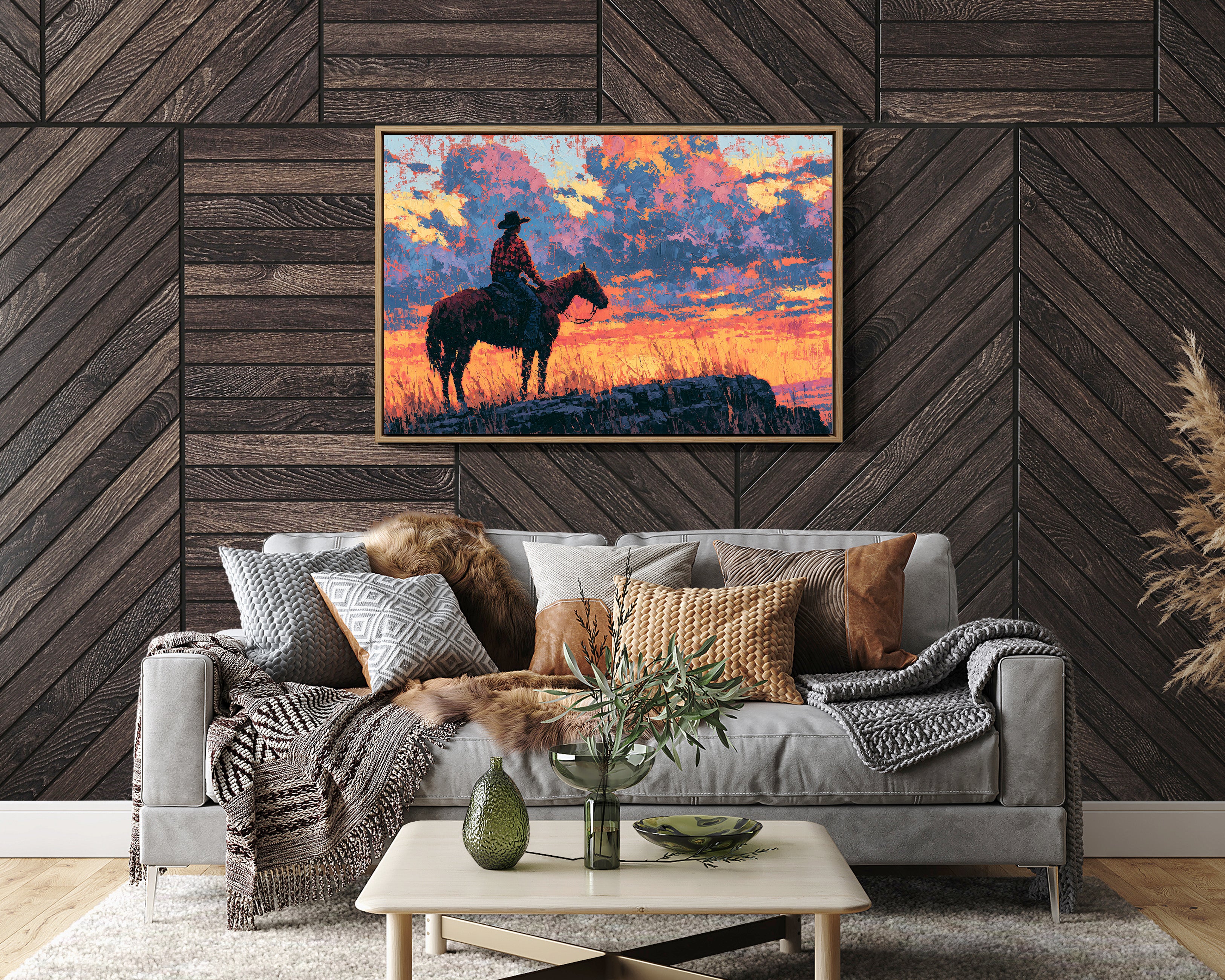 Rider on the Rimrock, Sundown