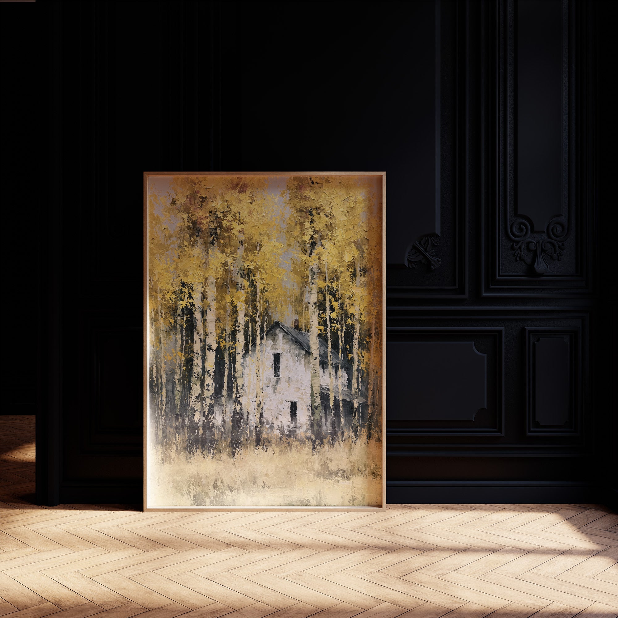 Farmhouse Hiding in the Aspens