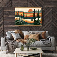 Striped Sunset Cactus Grove