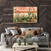 Saguaro Cluster and Rosette Garden
