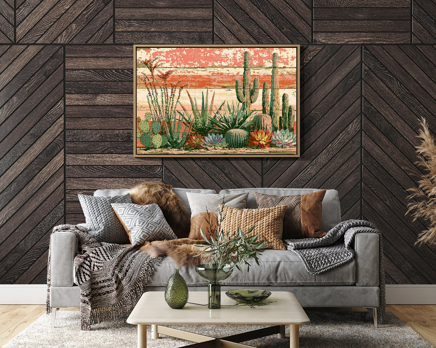 Saguaro Cluster and Rosette Garden