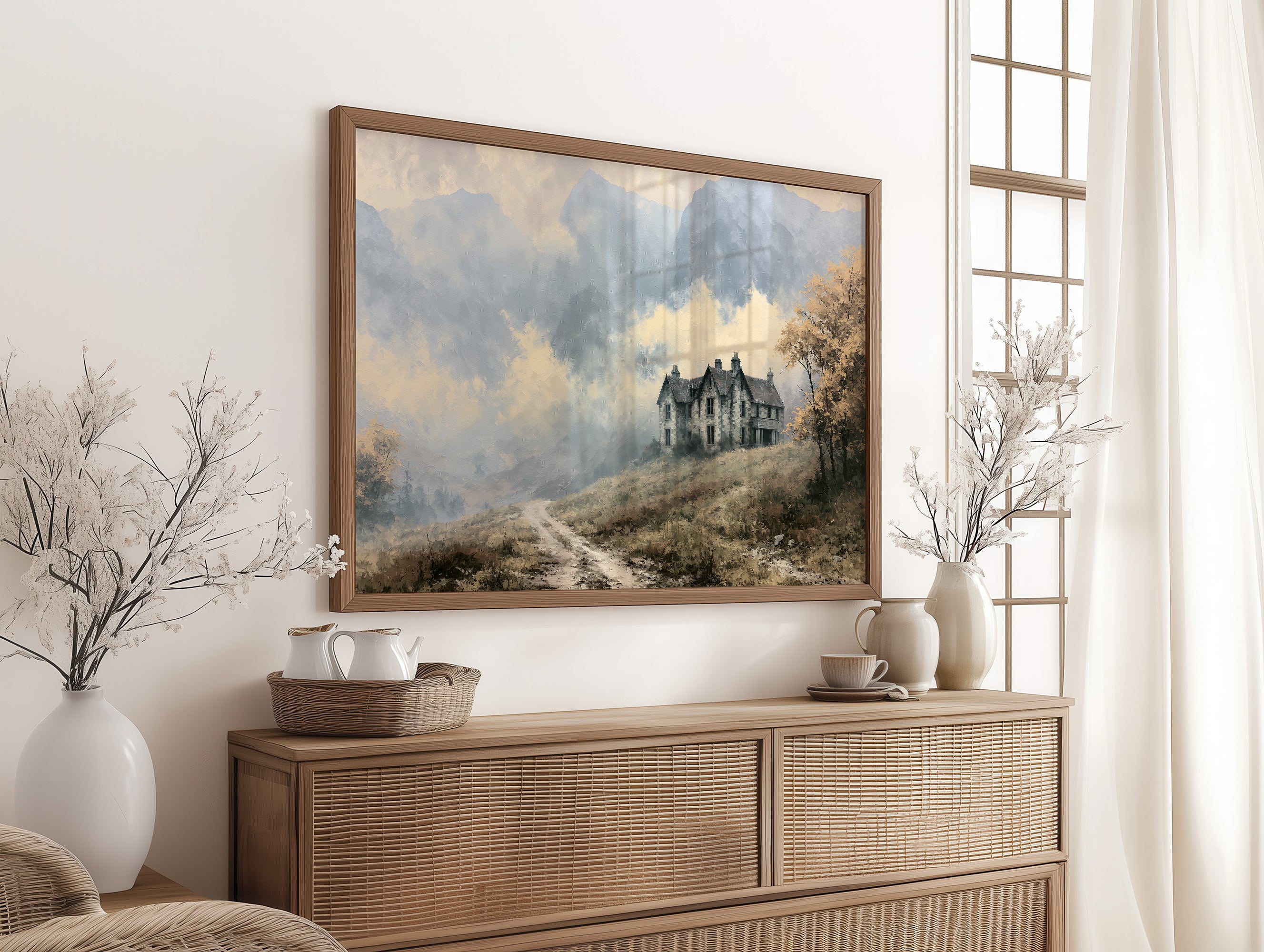 Manor House on the Misty Hill