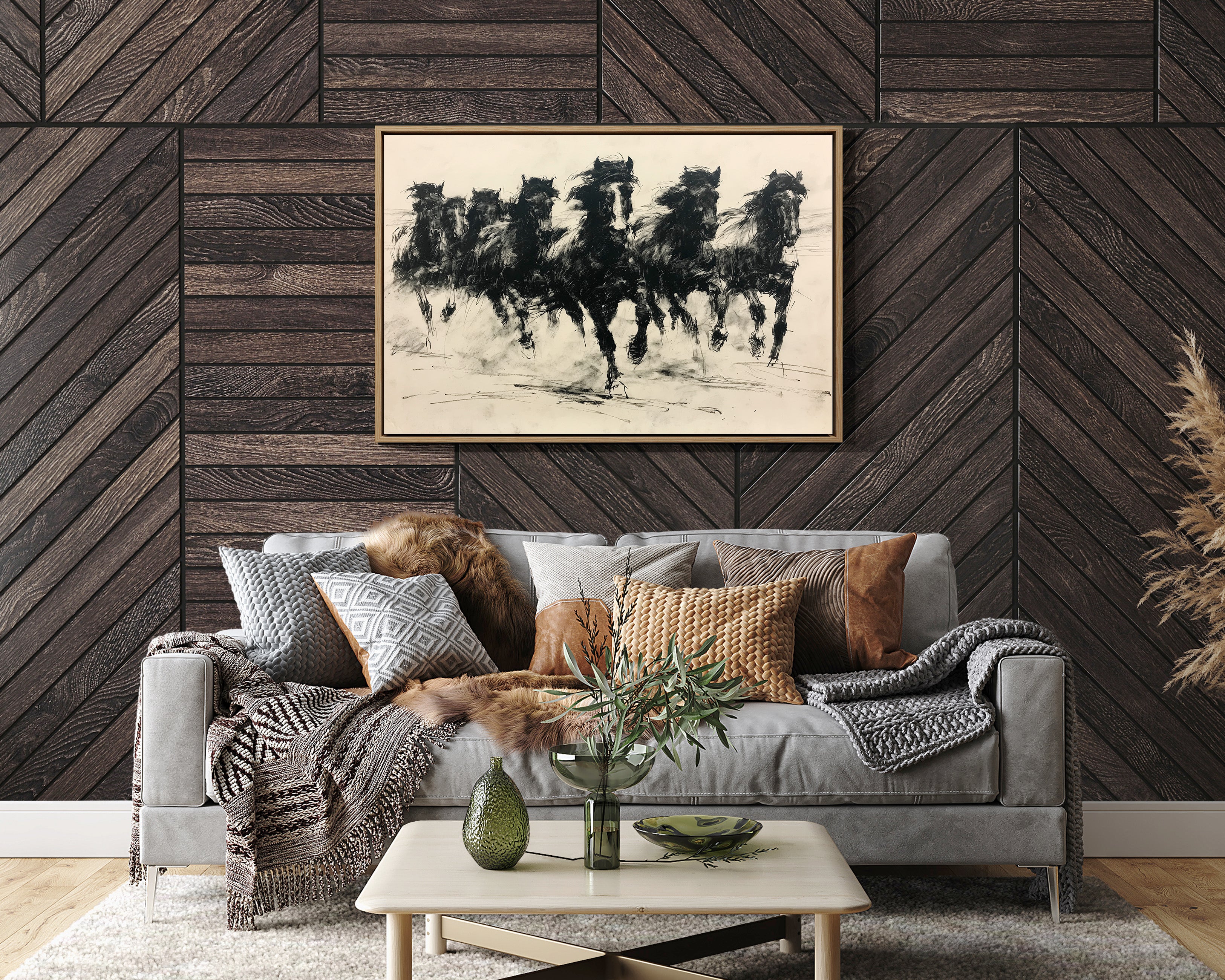 Charcoal Herd on the Run