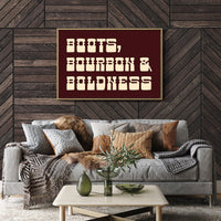 Boots, Bourbon & Boldness