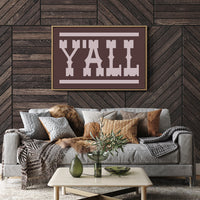 Y'all Western Type Print