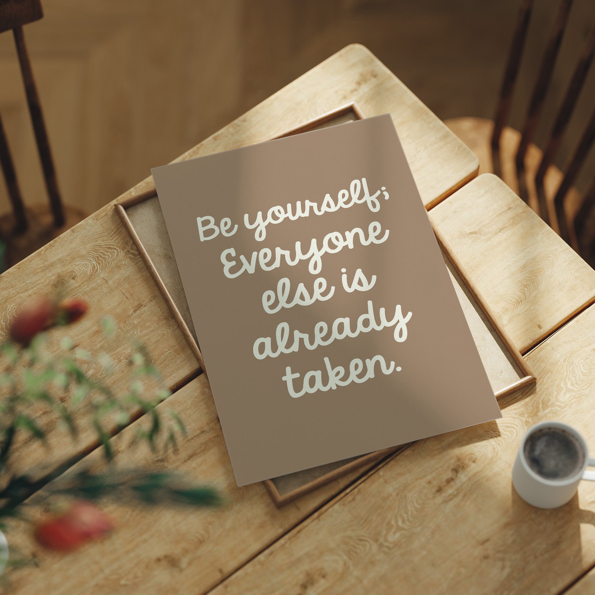 Everyone Else, In Cursive