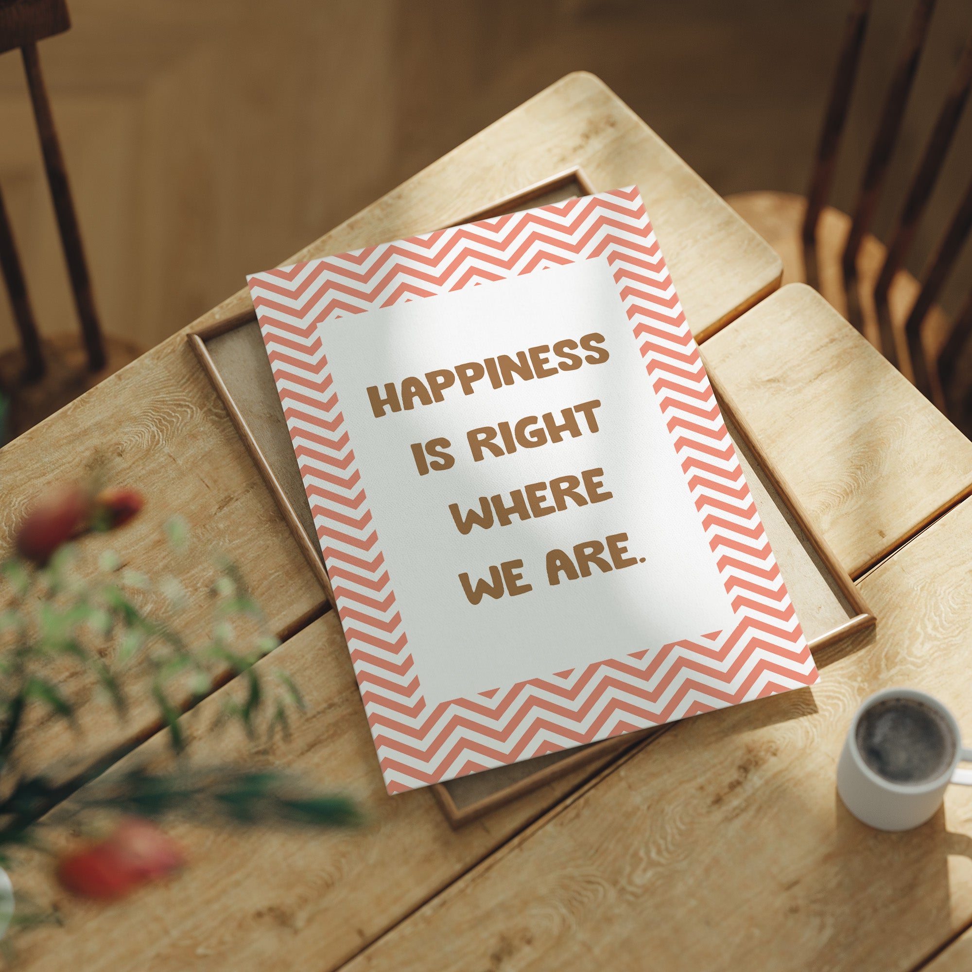 Happiness in Chevron