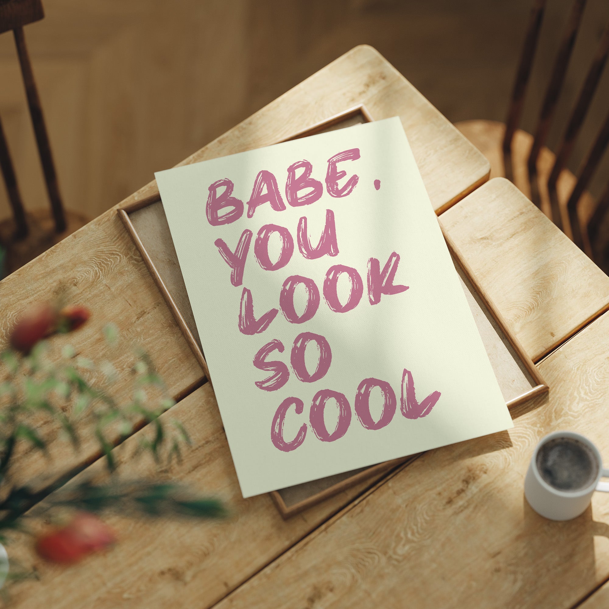 Babe, You Look Cool