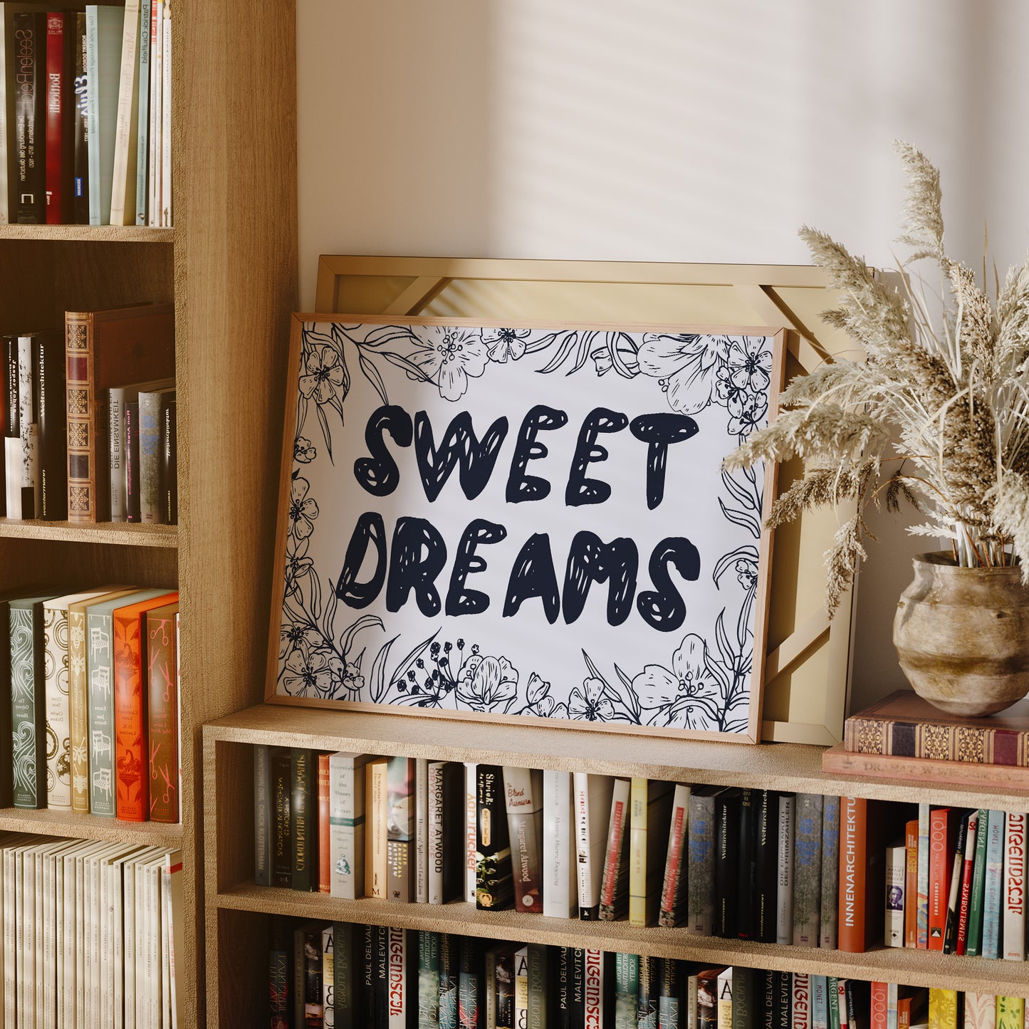 Sweet Dreams Groovy Line Art