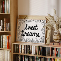 Sweet Dreams Botanical Line Art