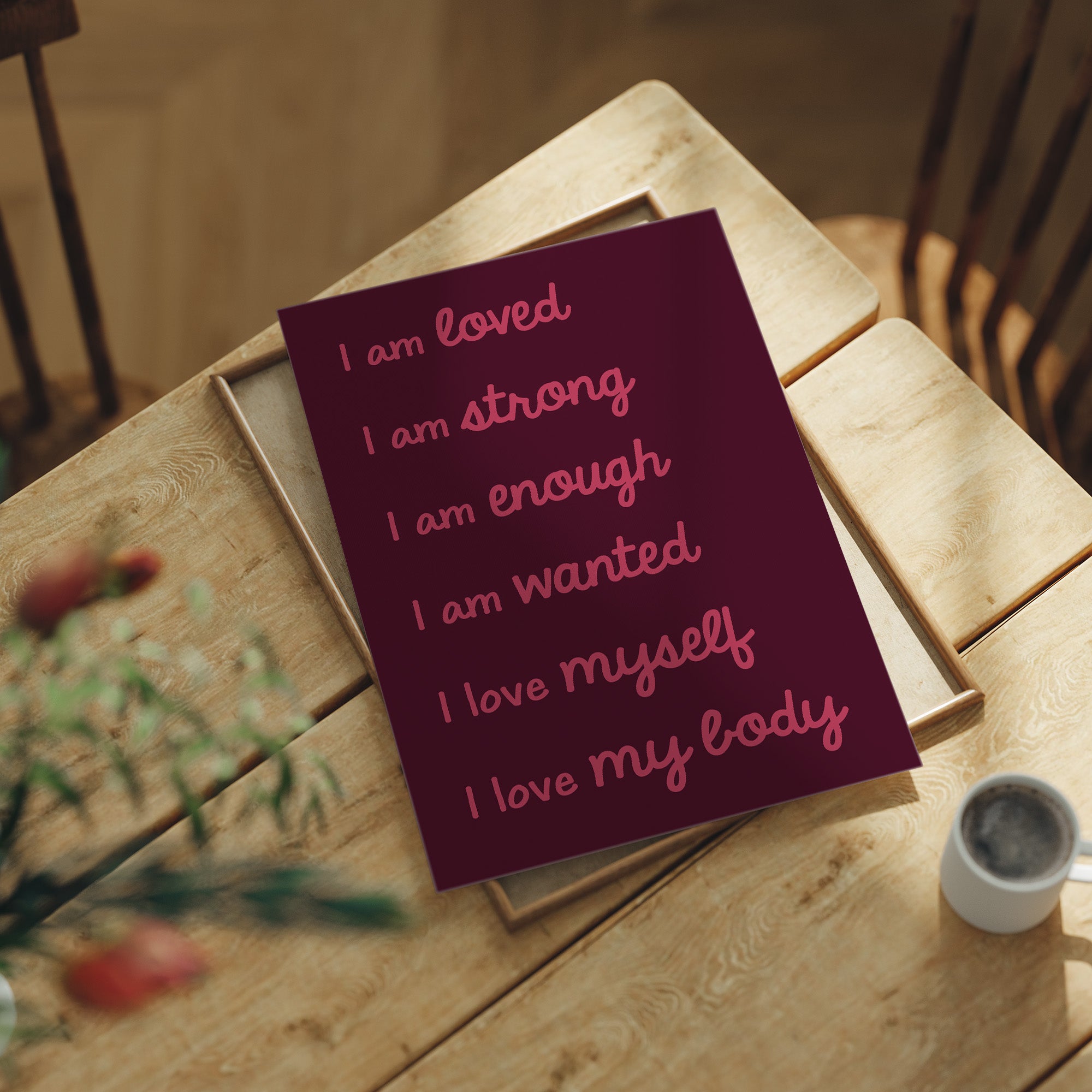 Six Ways to Say I Am (Wine)