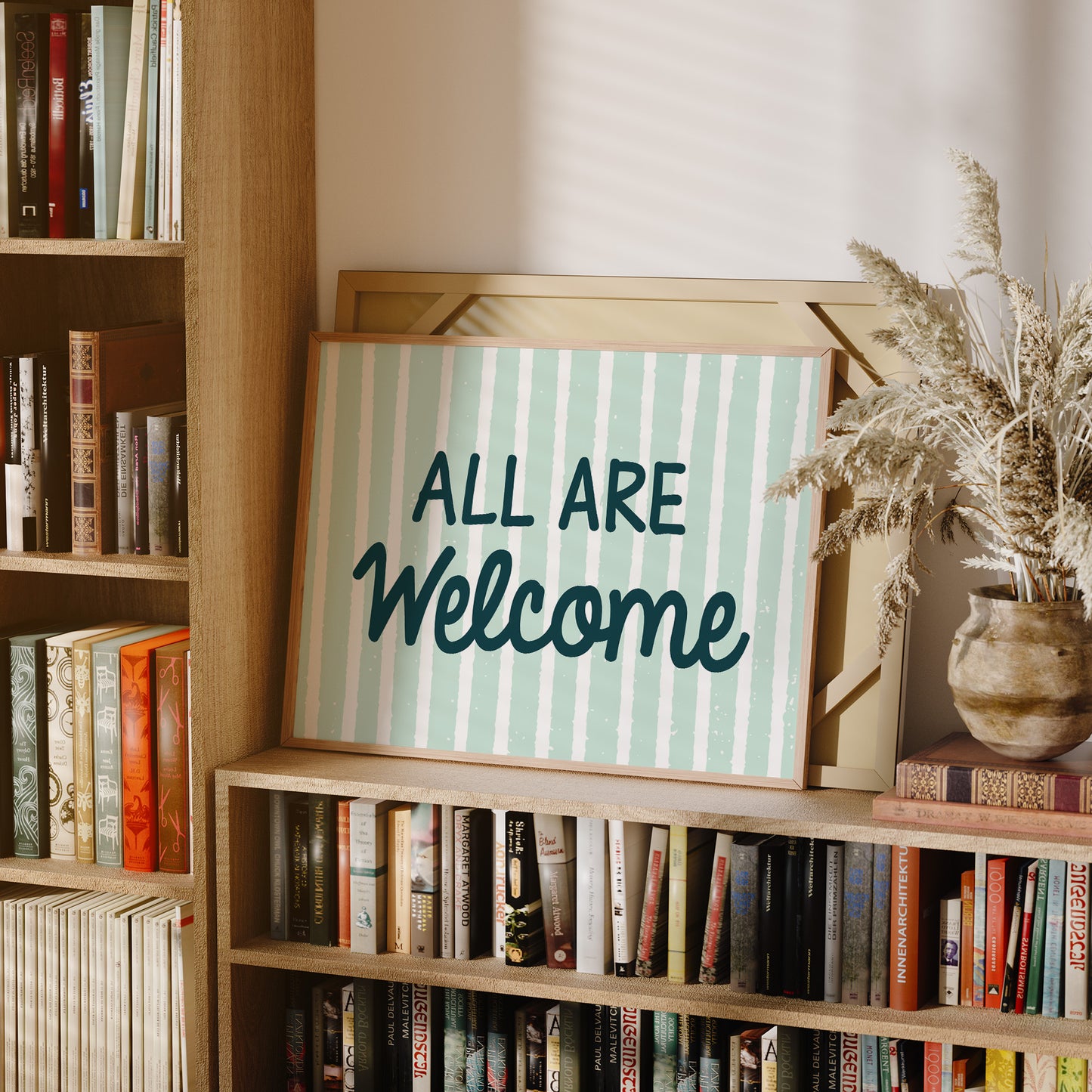 All Are Welcome, Mint Stripe