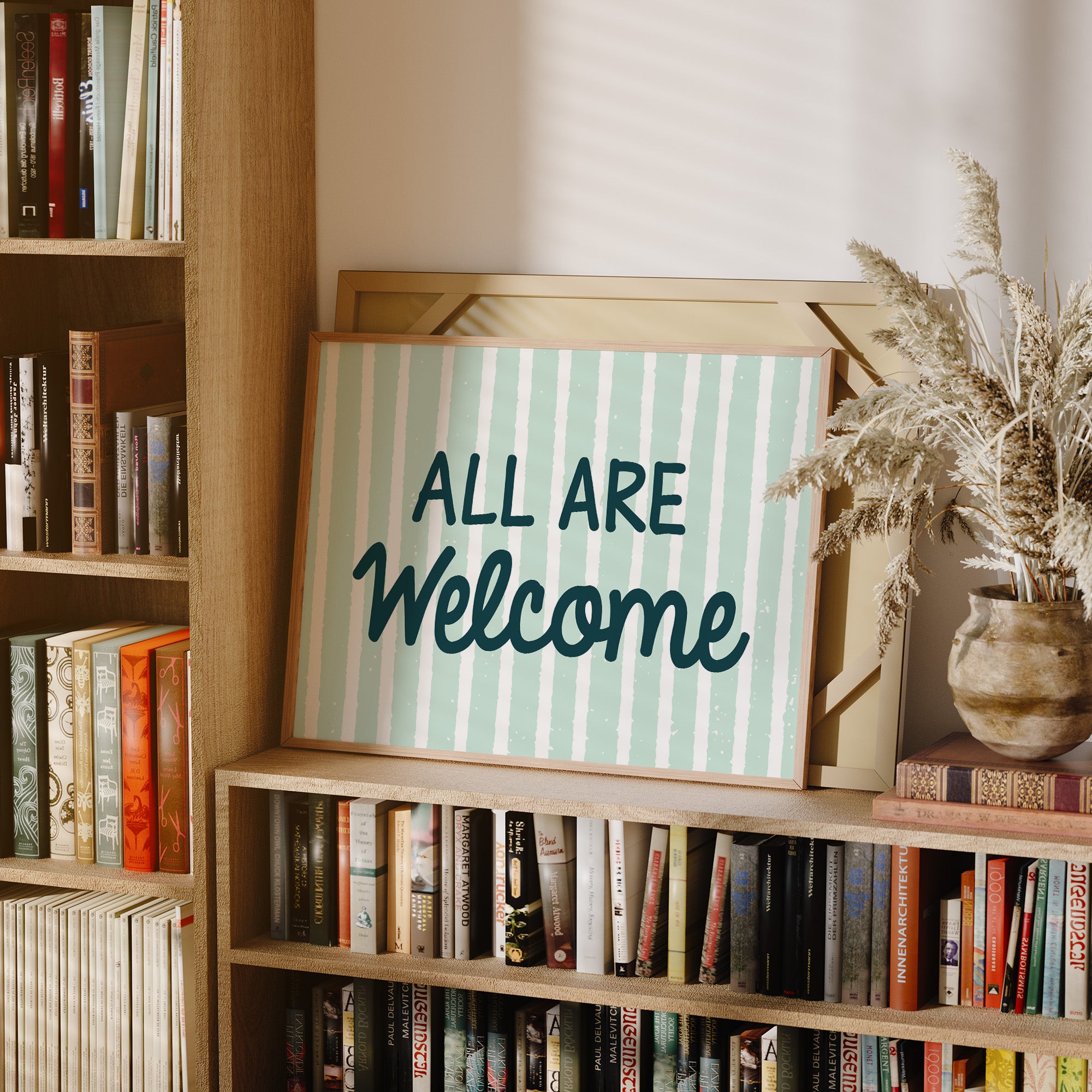 All Are Welcome, Mint Stripe