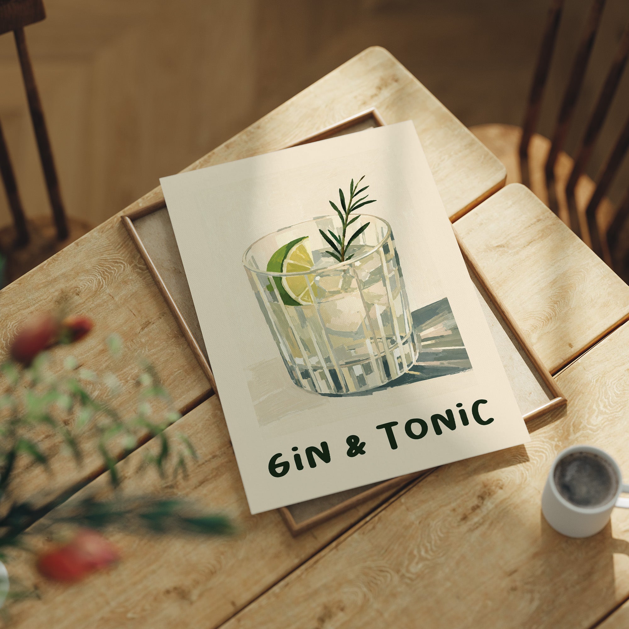 Gin & Tonic, Painted