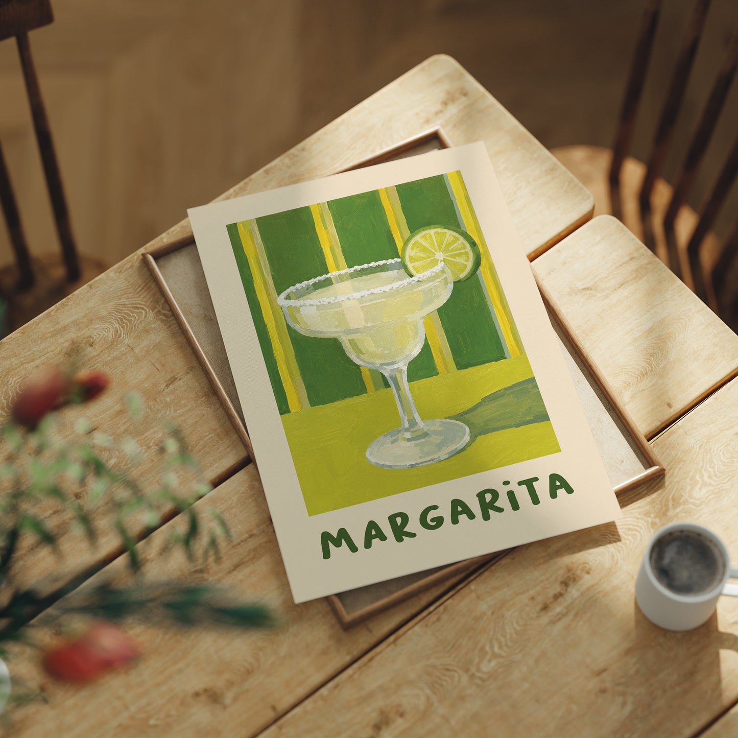 Margarita, Painted