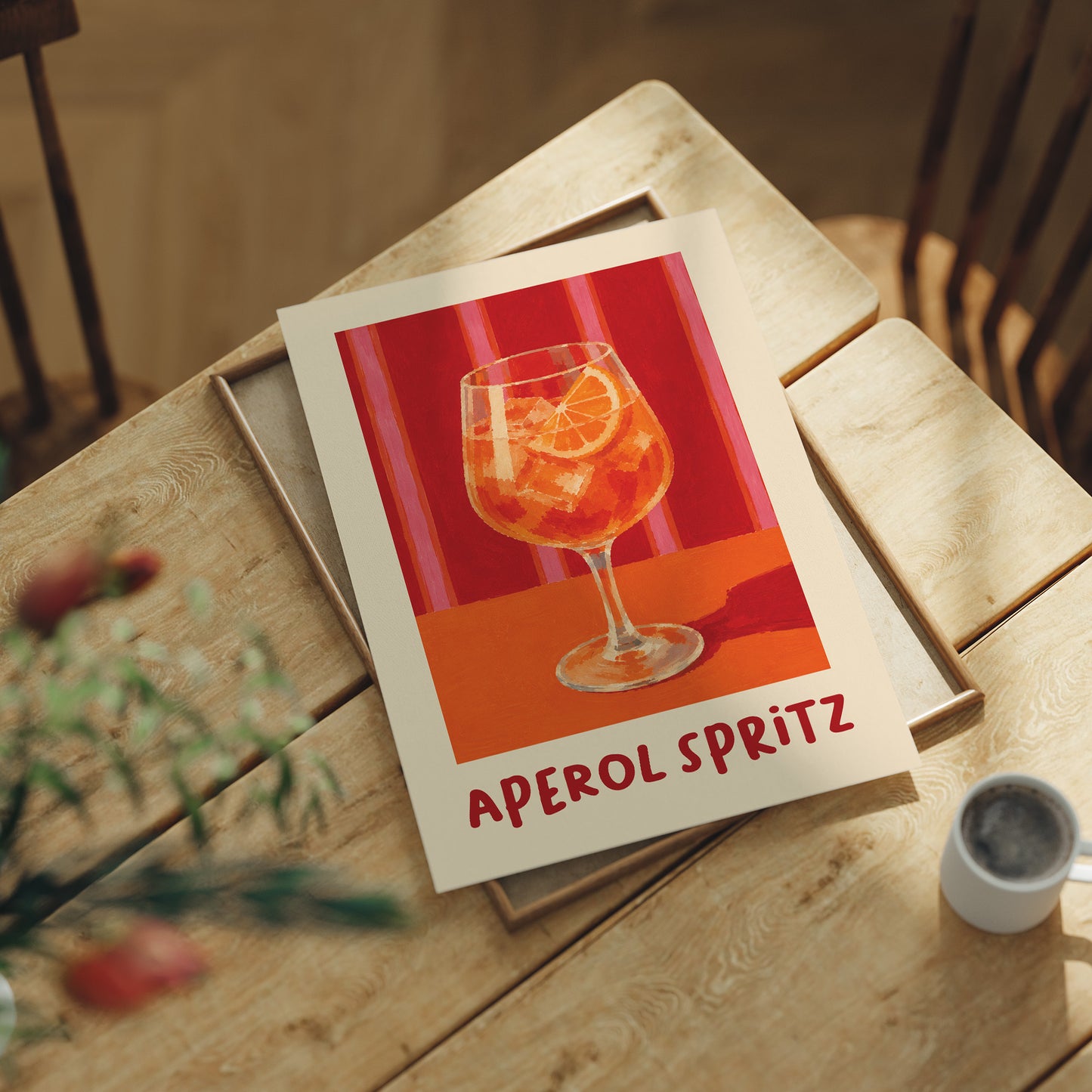 Aperol Spritz, Painted