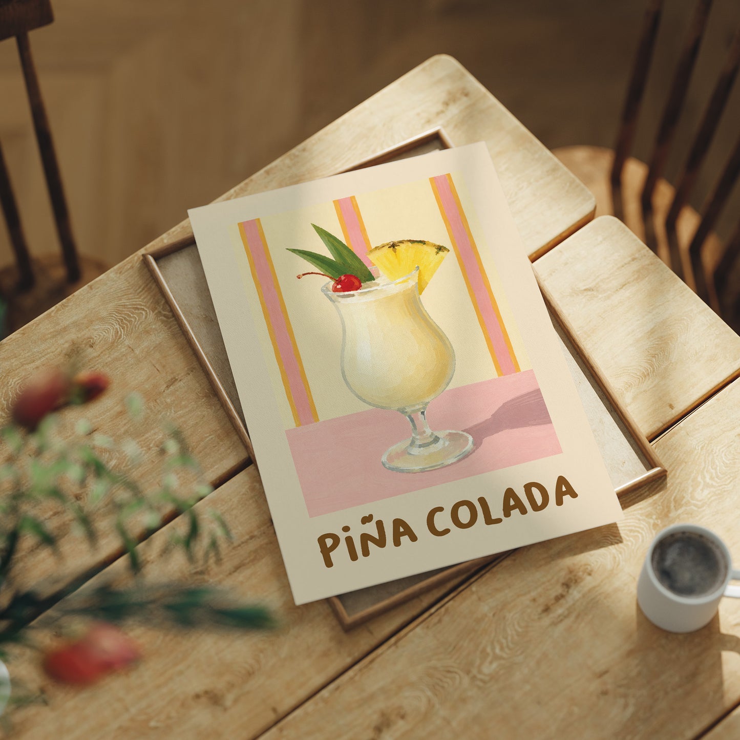 Piña Colada, Painted