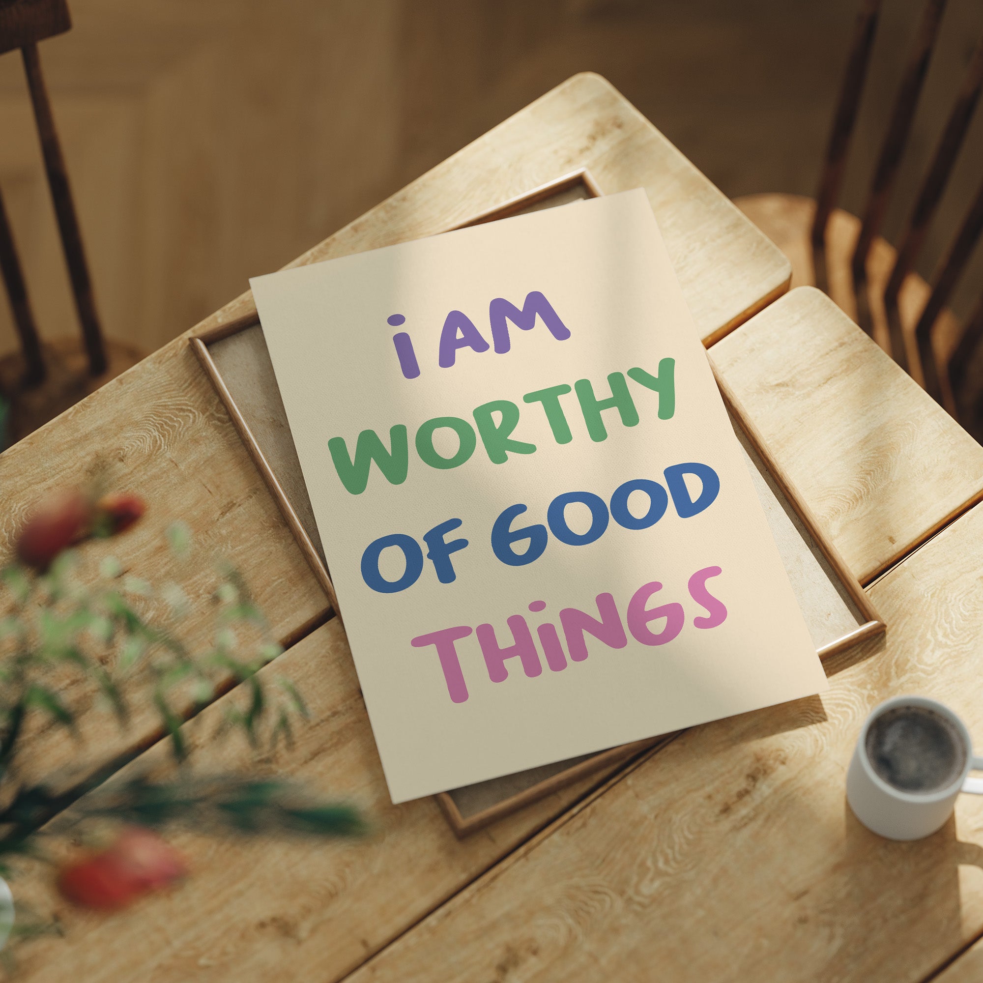 Worthy of Good Things (Multicolor)