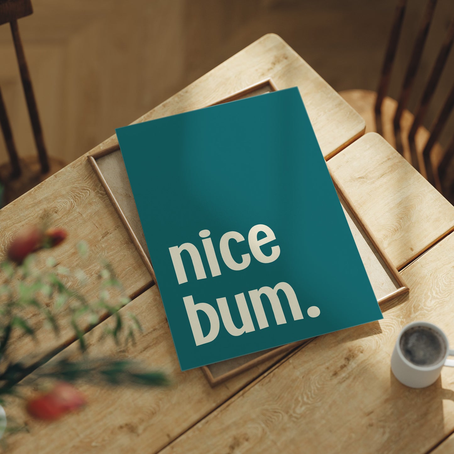 Nice Bum (Lowercase)