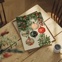 Painted Ornaments in the Boughs
