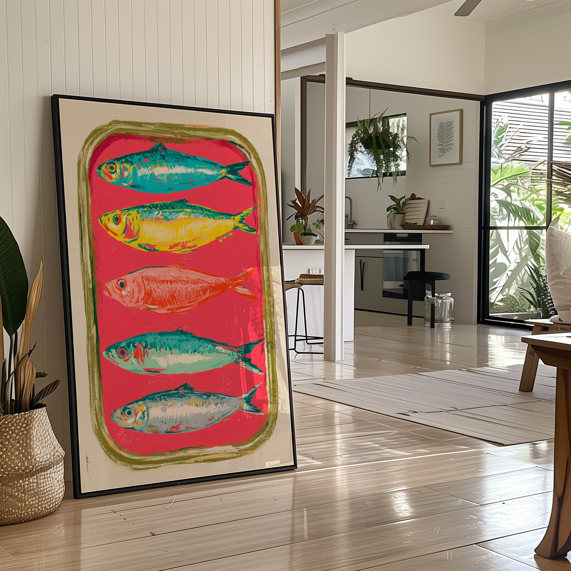 Pop Art Sardine Tin