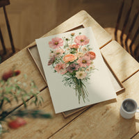 Blush Garden Rose Bouquet