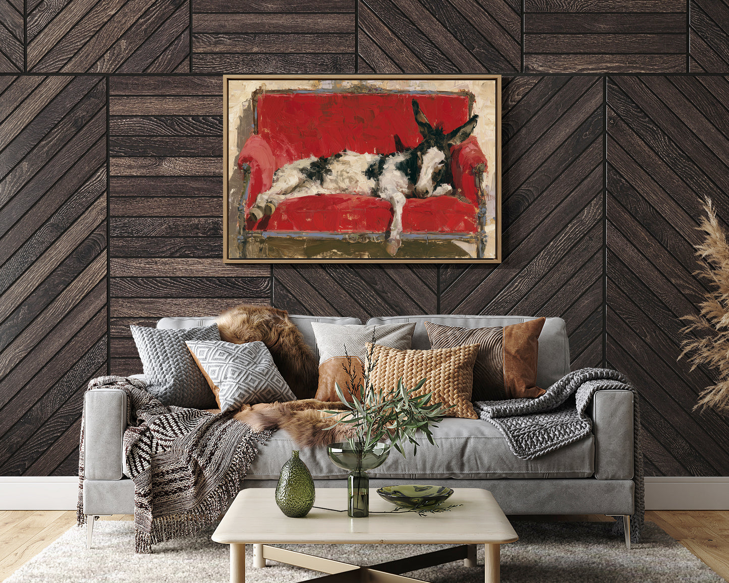 Donkey Takes the Couch