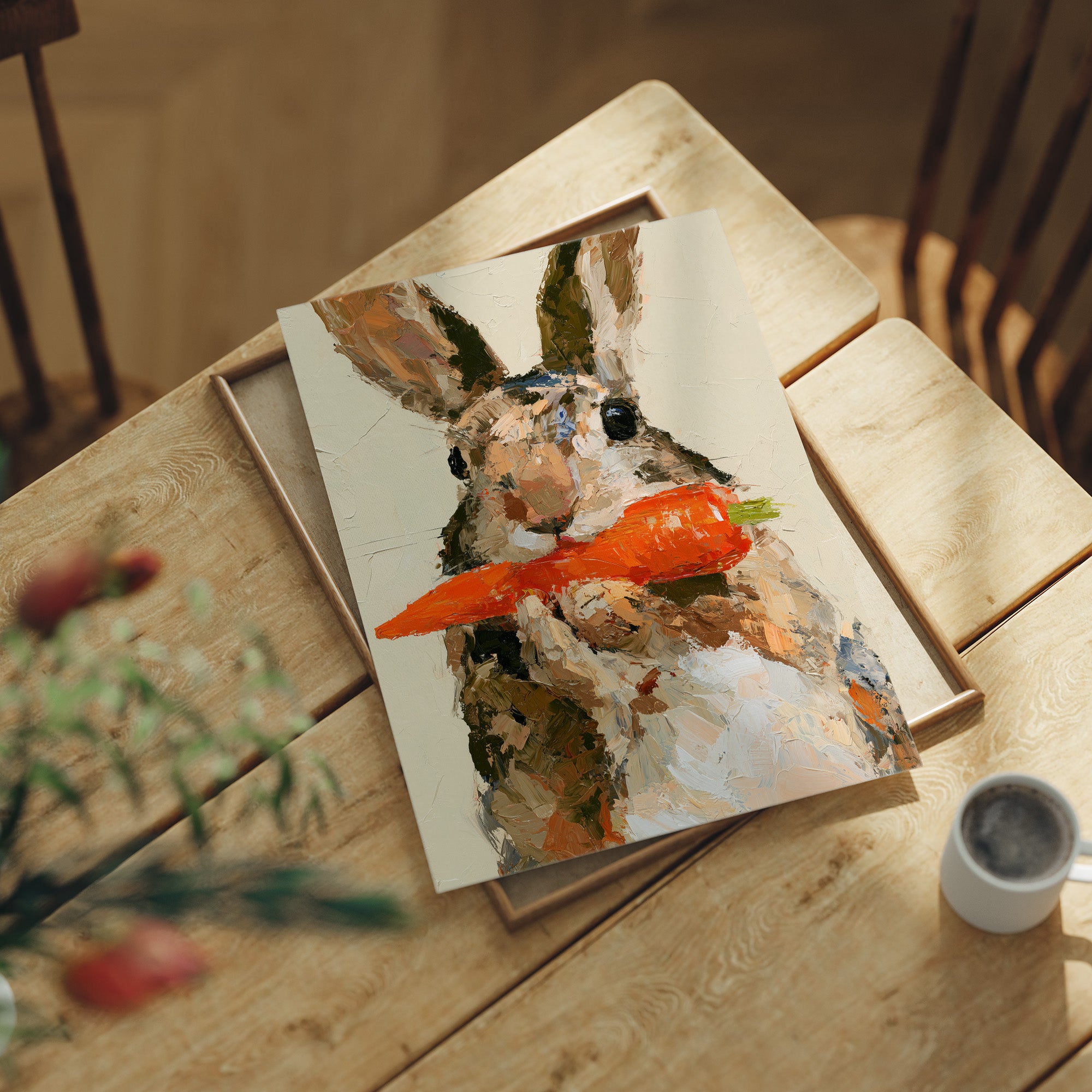 Fractured Palette Rabbit Carrot