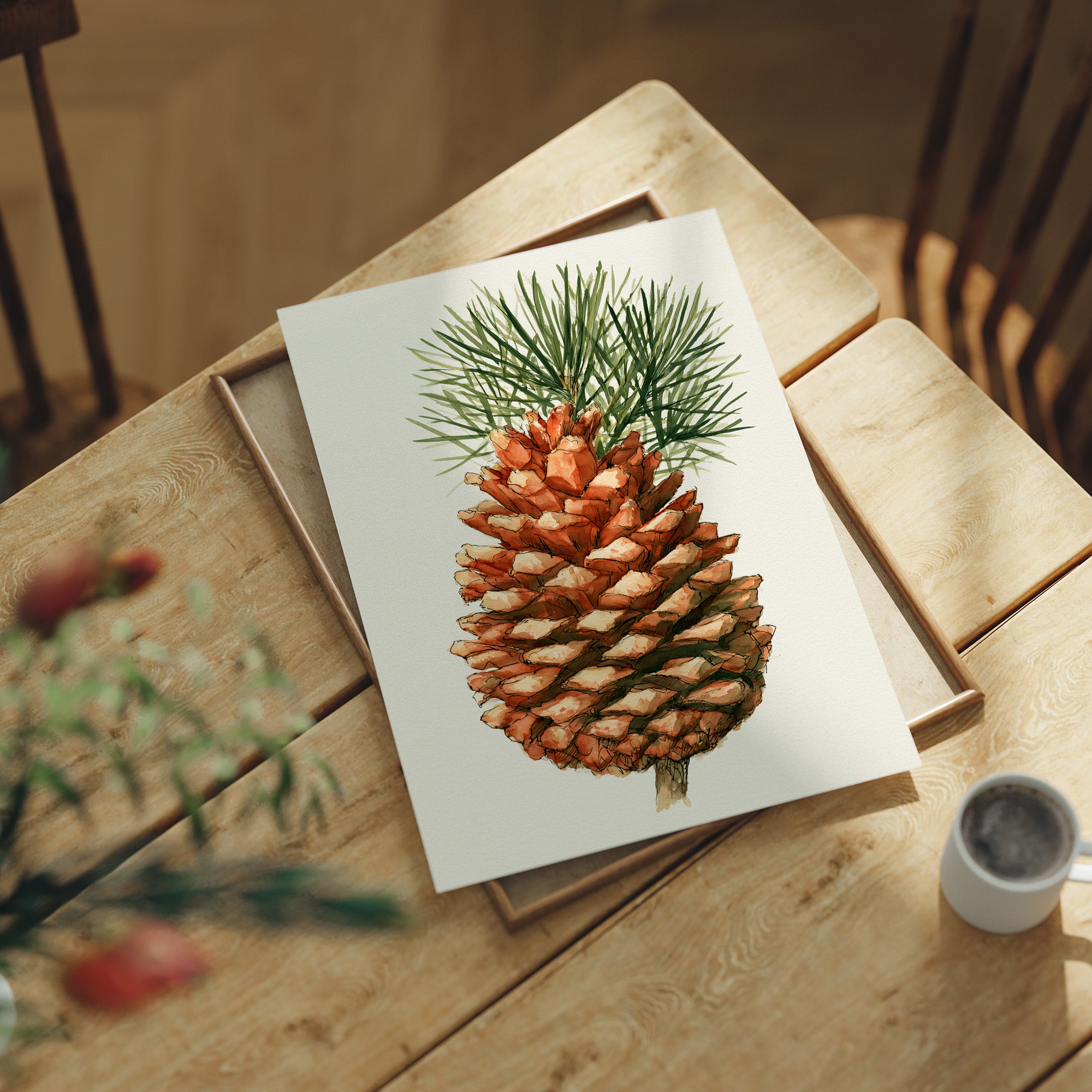 Pinecone Study No. 1