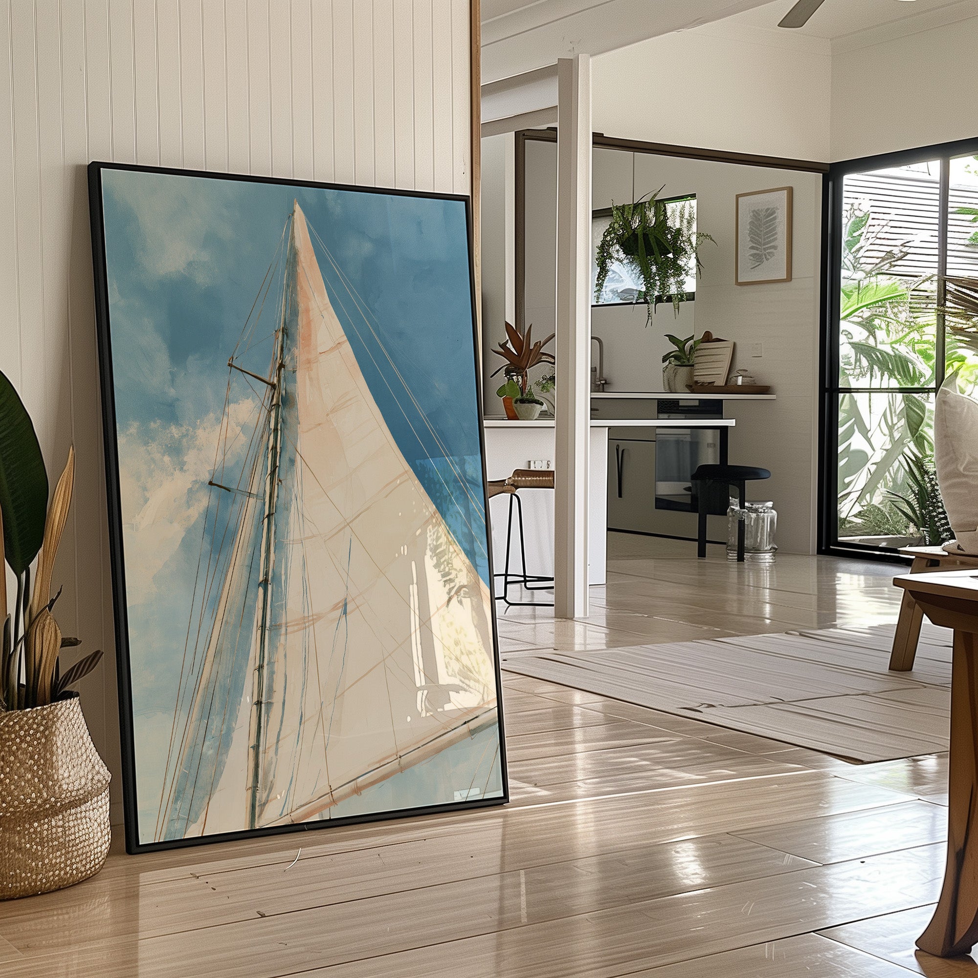 Sail Full Against The Sky