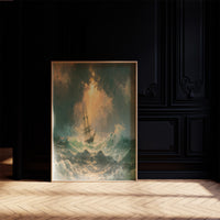 Small Ship, Towering Sea