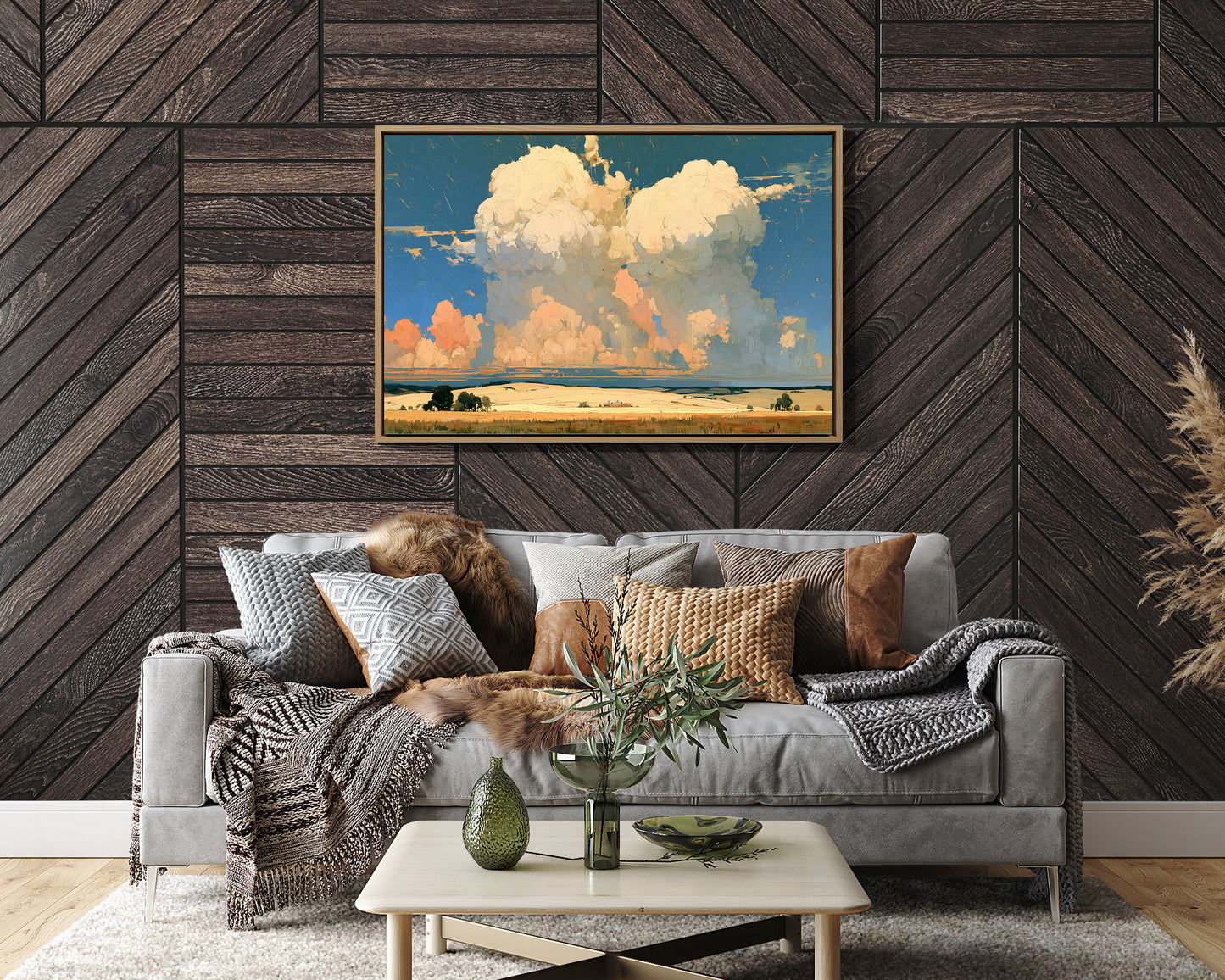 Big Weather, Small Farmhouse