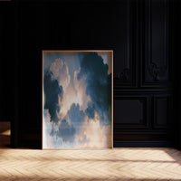Blue Cloudscape at Twilight