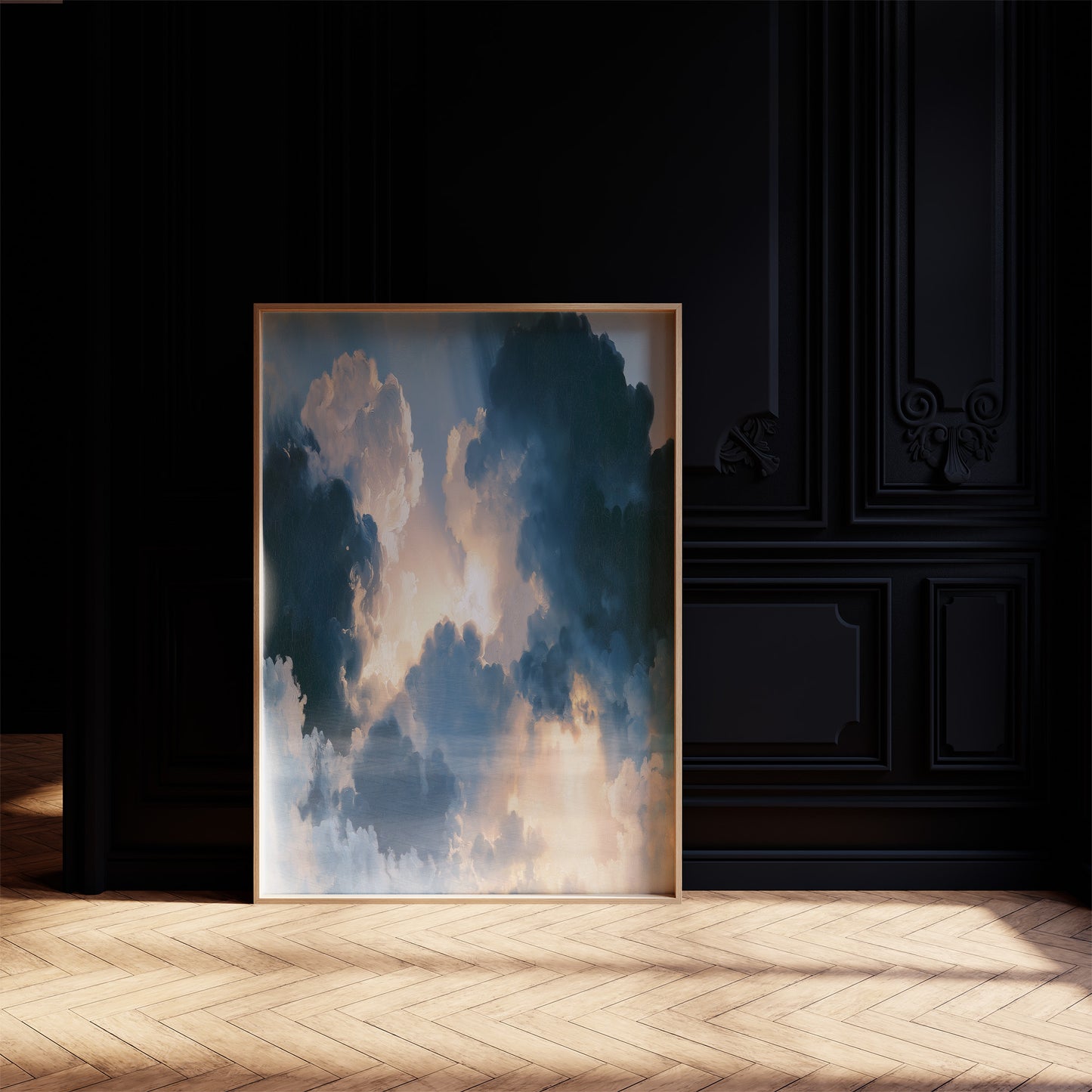 Blue Cloudscape at Twilight