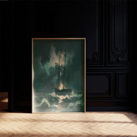Emerald Storm at Sea