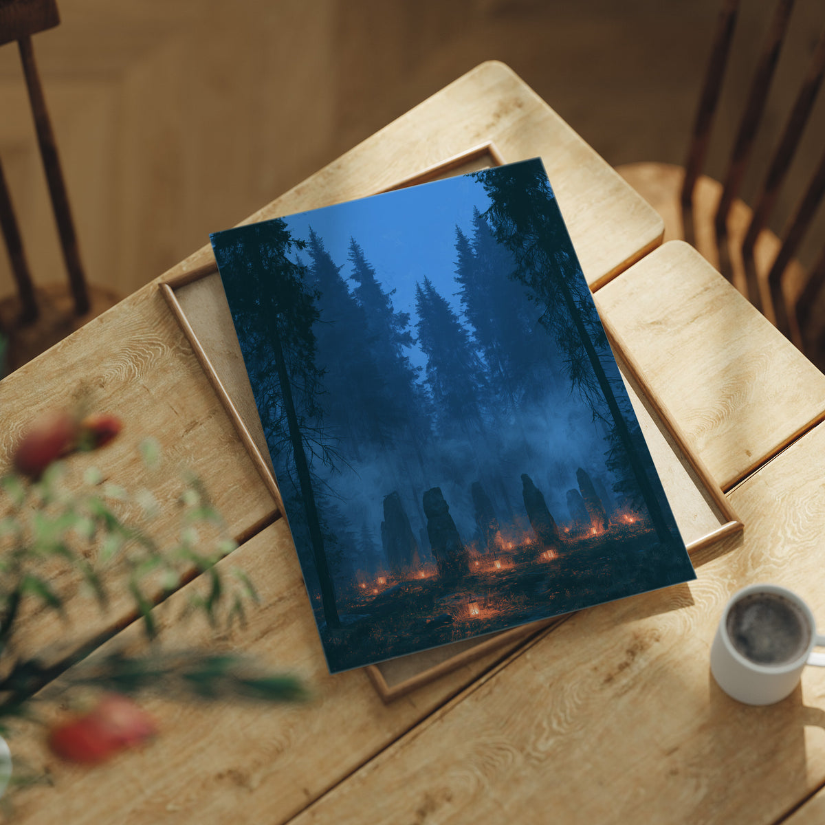 Vigil in the Blue Hour