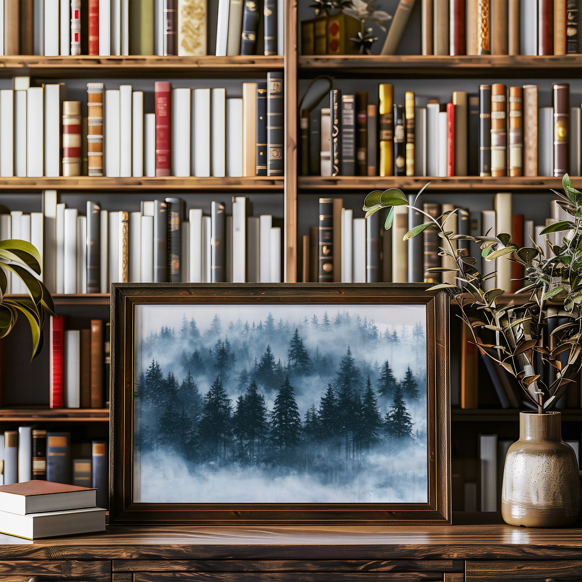 Winter Pines, Endless Fog