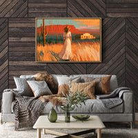 Homestead In Amber Light