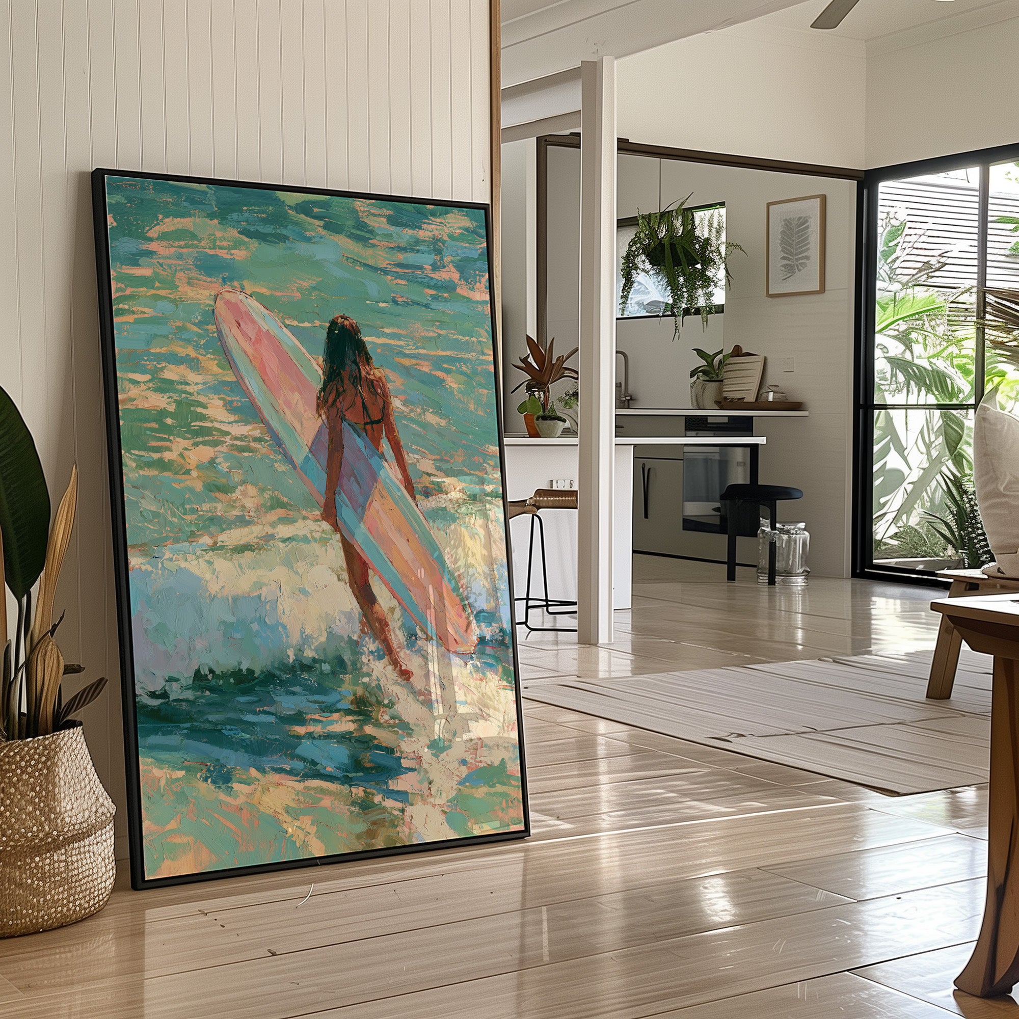 Into the Turquoise Surf