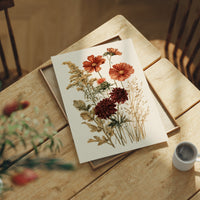 Autumn Flora: Terracotta & Wild Gold