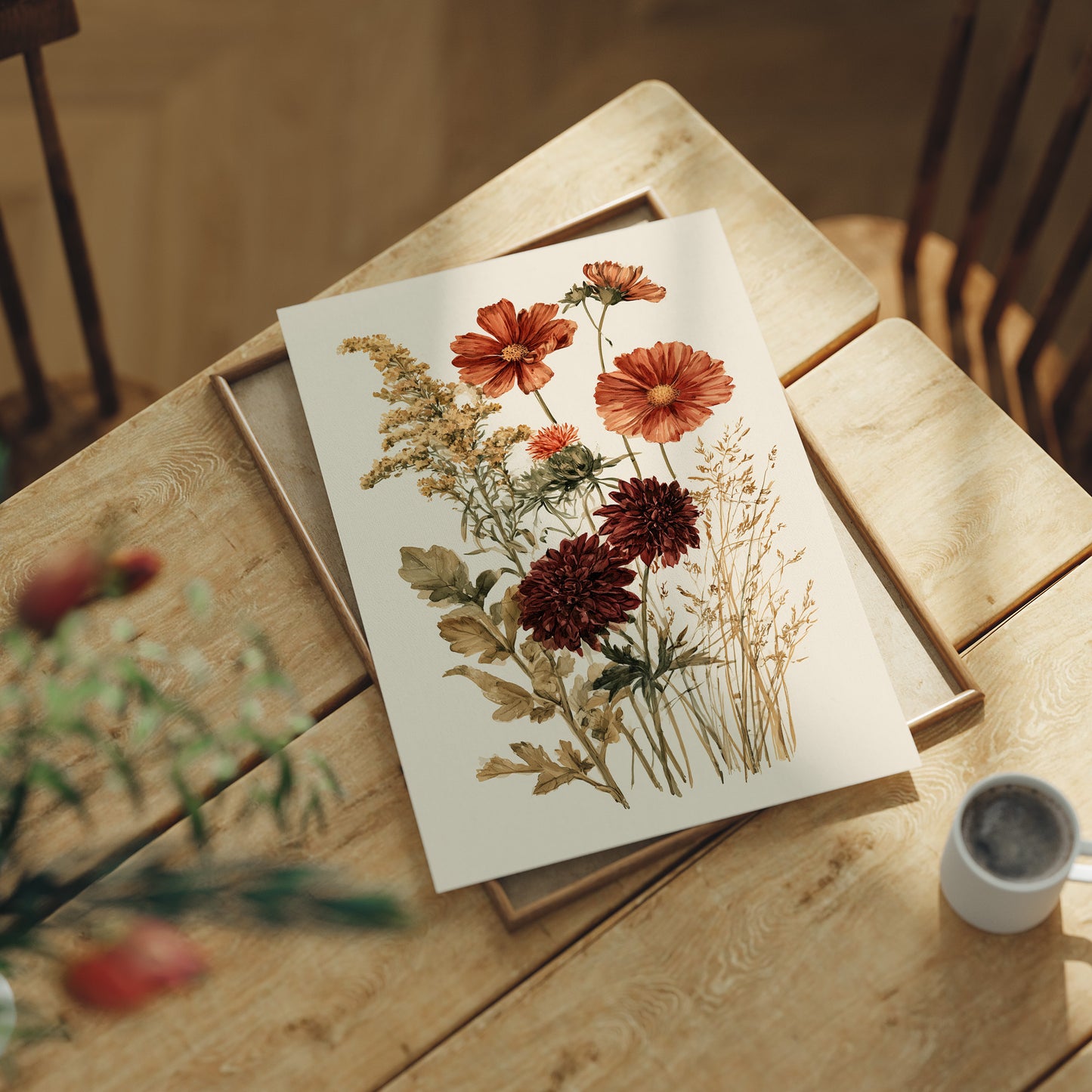 Autumn Flora: Terracotta & Wild Gold