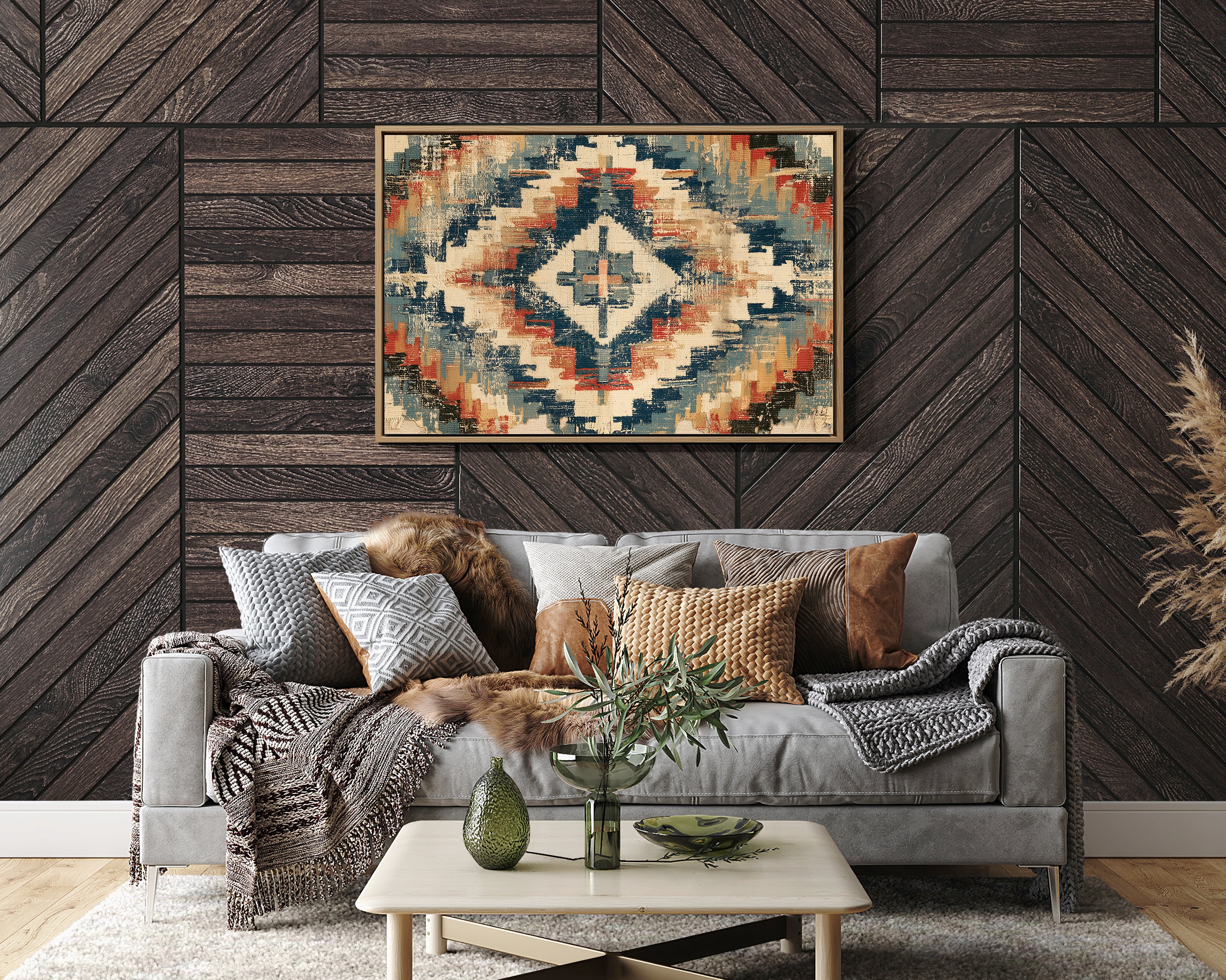 Kilim Diamond, Indigo Nights