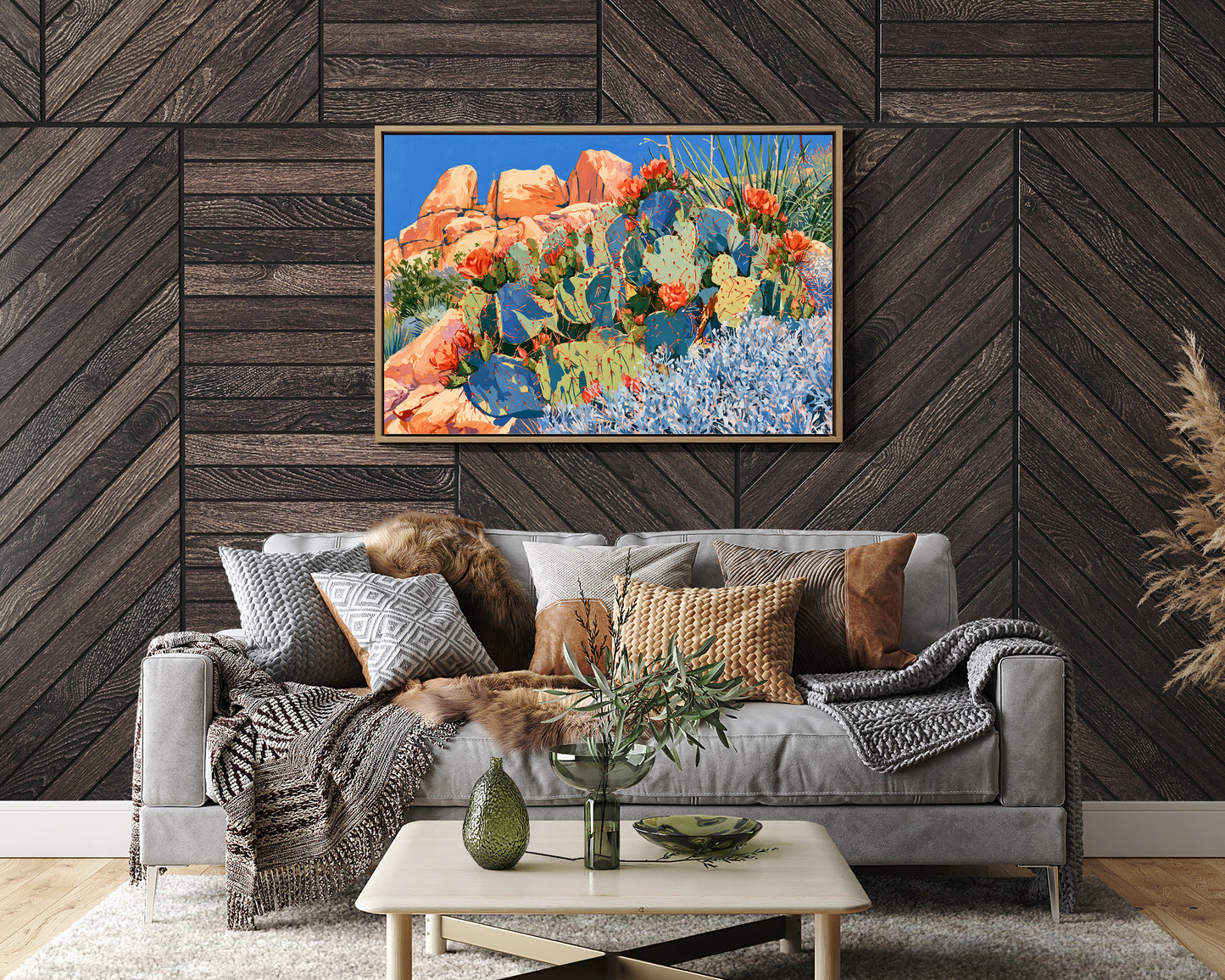 Prickly Pear in Full Fire