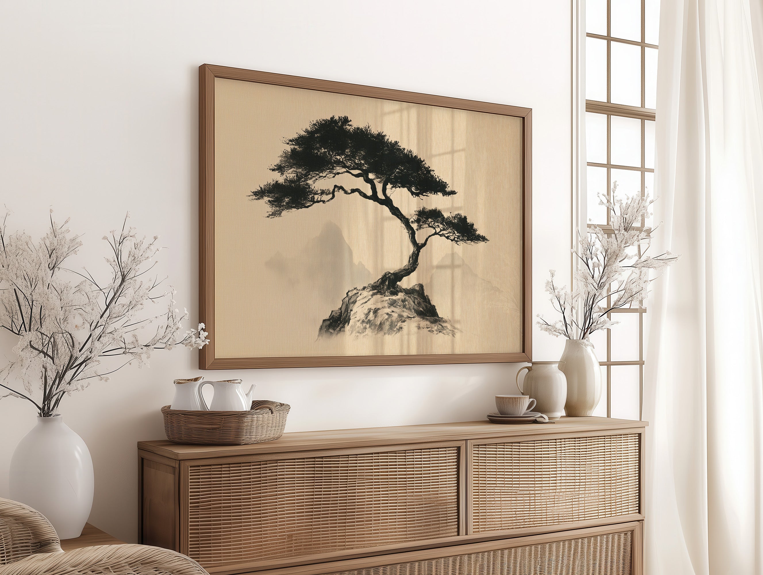 Pine on the Cliff's Edge