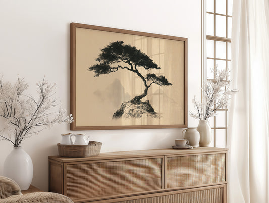 Pine on the Cliff's Edge